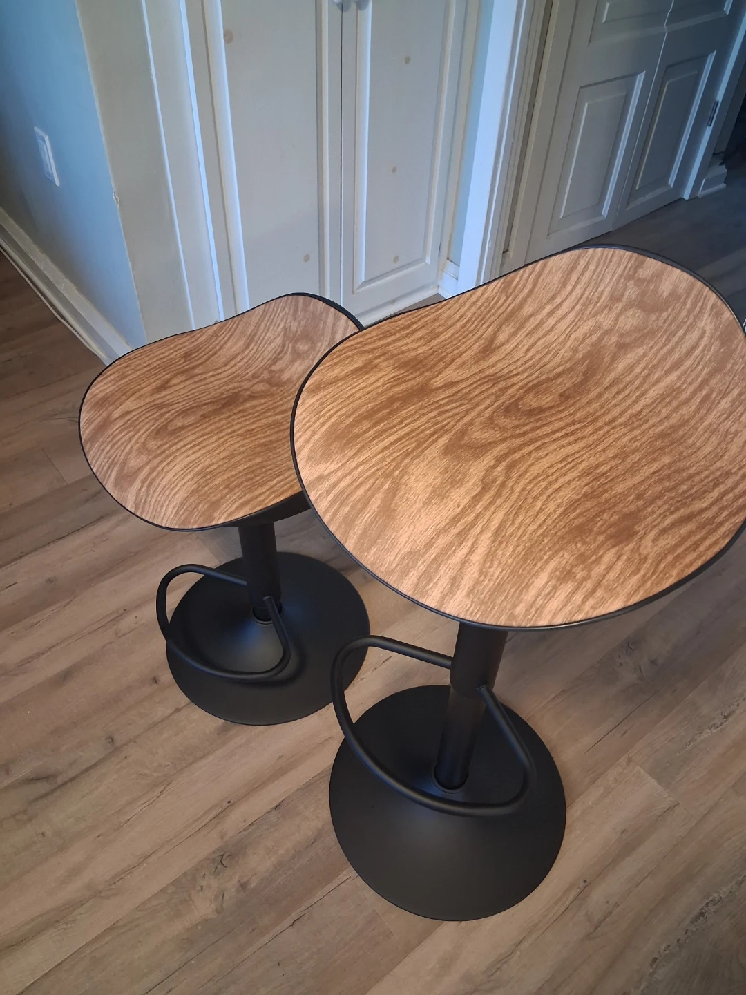Set of 2 Adjustable Bar Stools - photo 2