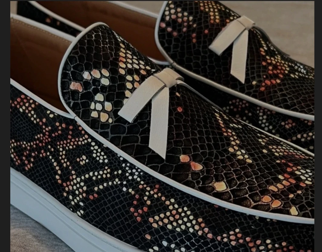 🔥 Men’s Designer Slip-On Shoes – Size 15 (Mint Condition) 🔥