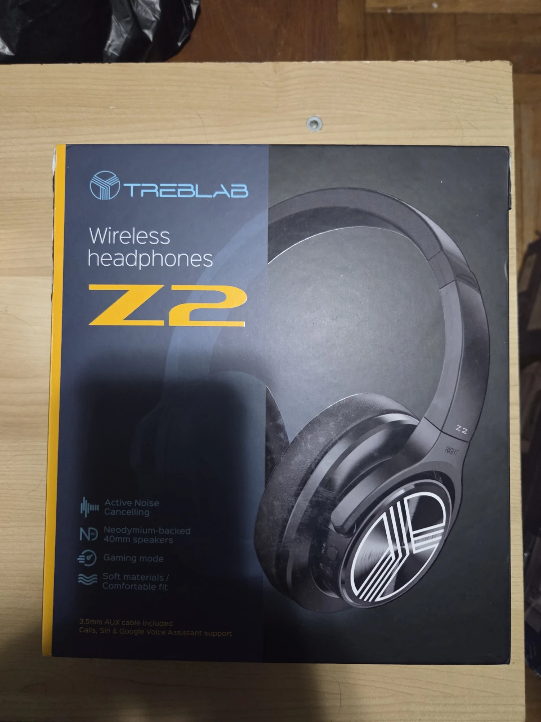 TREBLAB Z2 Wireless Noise Cancelling Headphones - photo 2