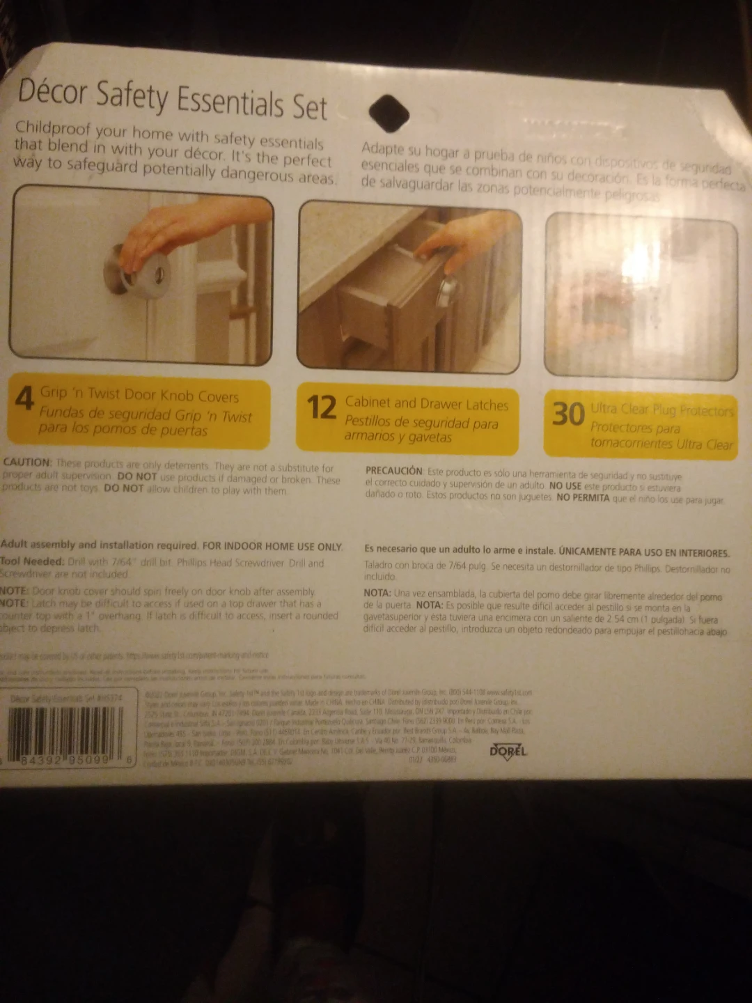 Decor Safety Essentials Set - Childproofing Kit - photo 2