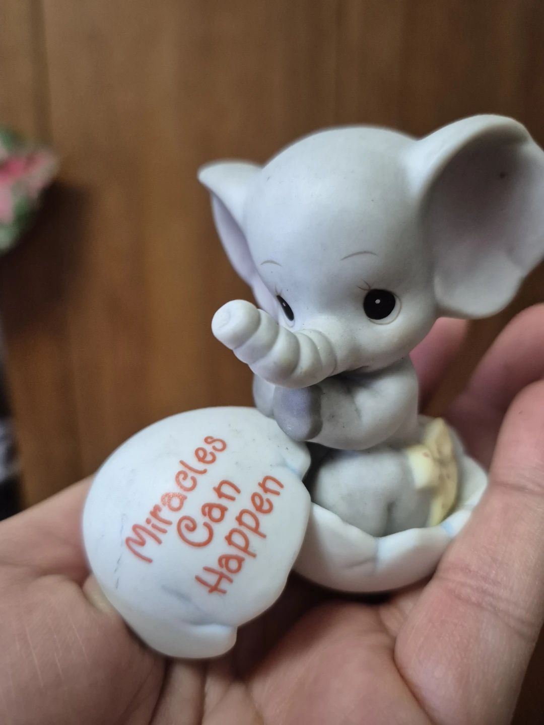 Ceramic Elephant Figurine