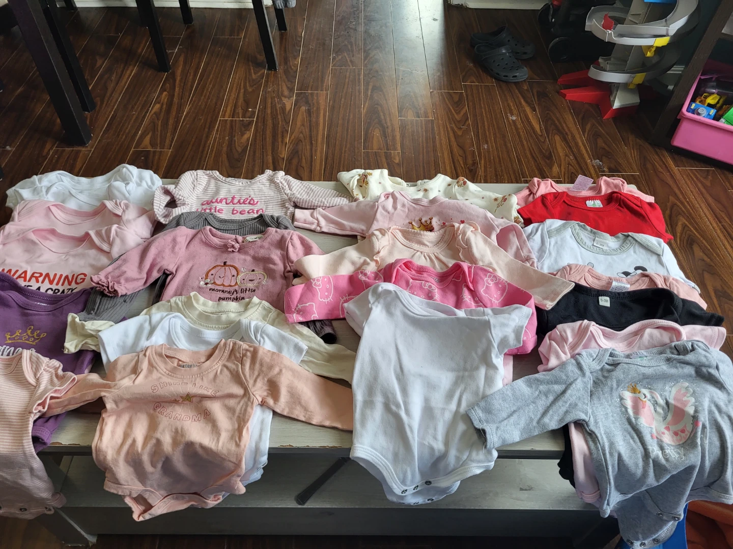 Baby Girl Clothes Bundle NB-3 months - photo 4