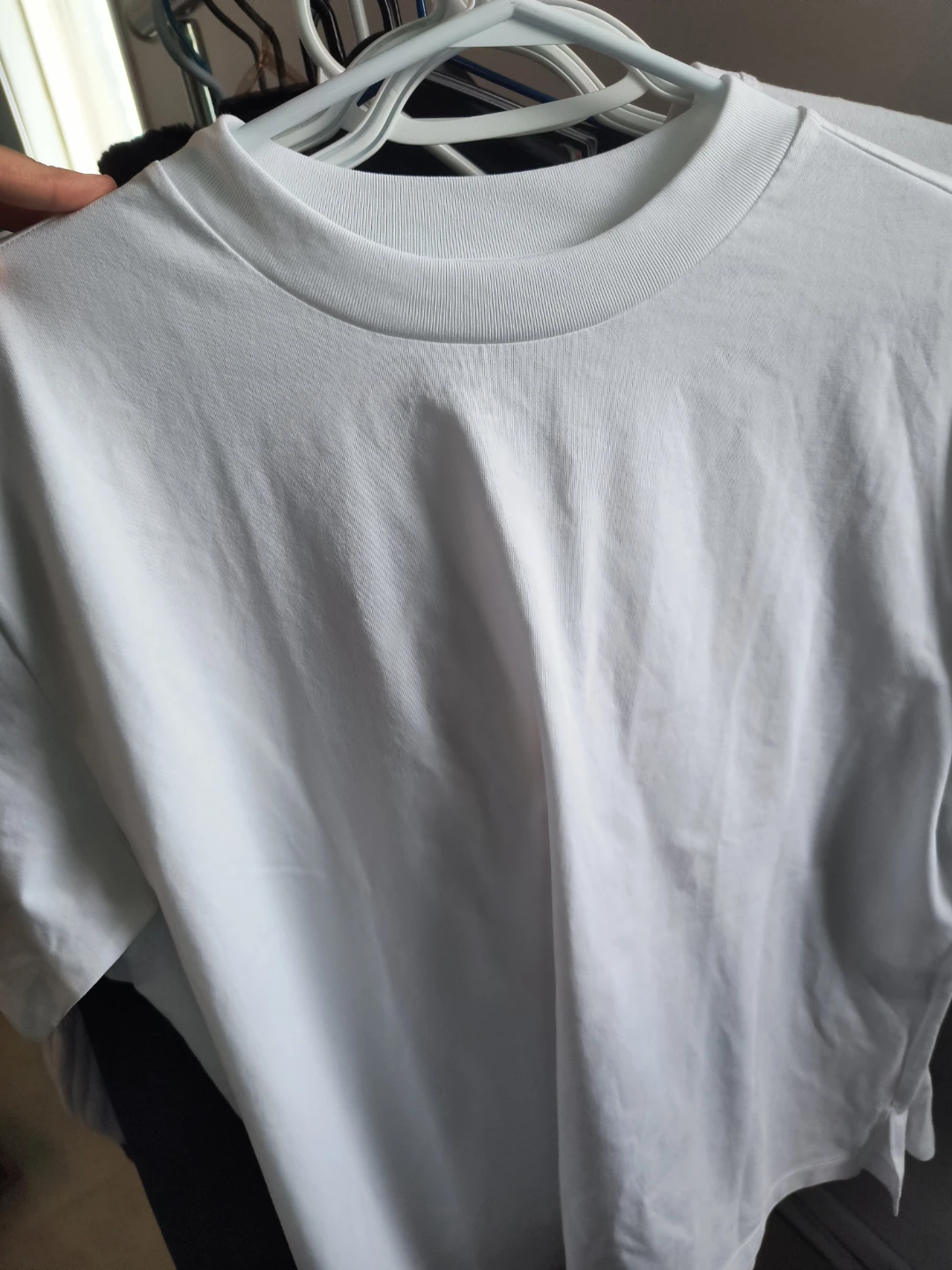 Women's Uniqlo White T-Shirt Size L