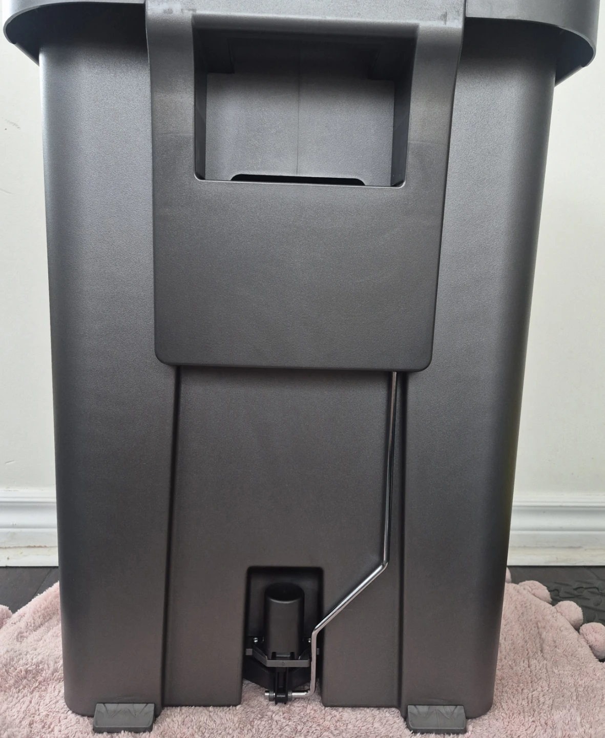 simplehuman 45L Rectangular Step Can - Dark Grey - photo 3