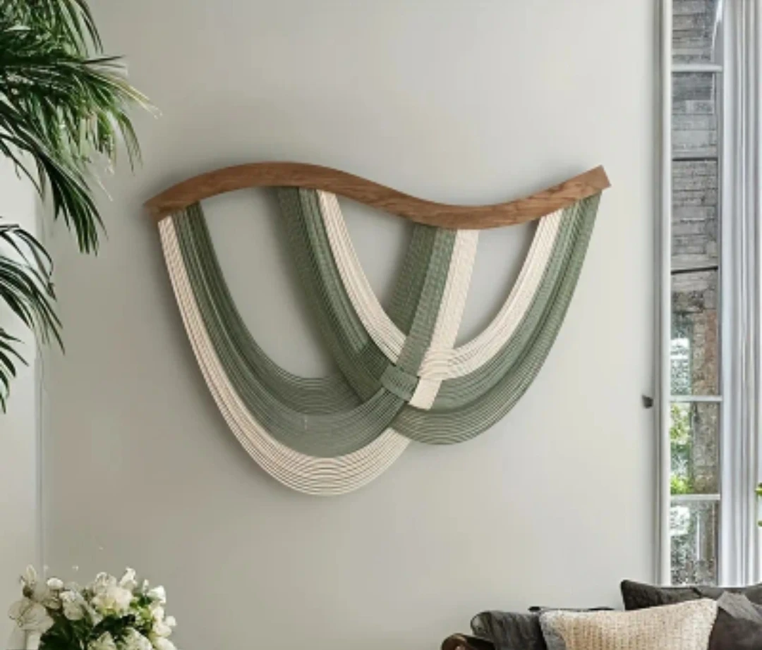Macrame Wall Art Hanging - 80cm x 60cm - photo 3