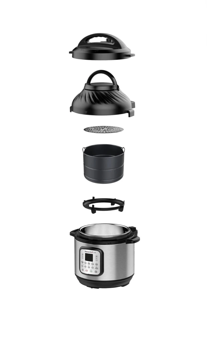 Instant Pot 11-in-1 Duo Crisp Combo - 6Qt - Black - photo 2
