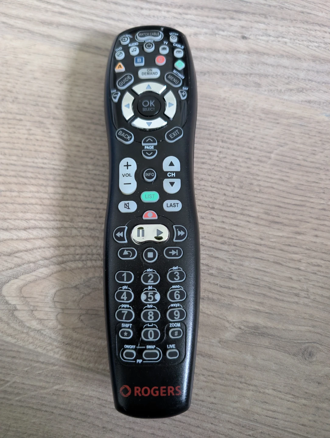 Rogers Remote Control