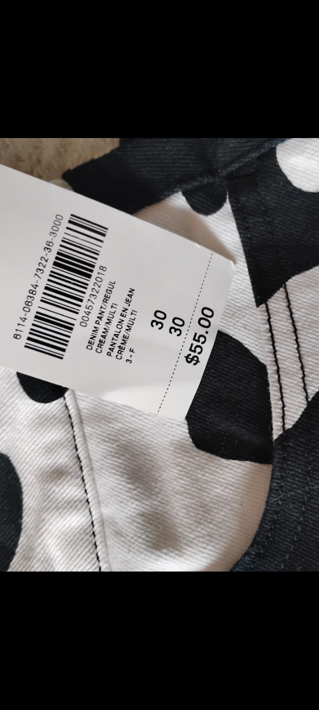 Forever 21 Print Denim Pants Size 30 - photo 3