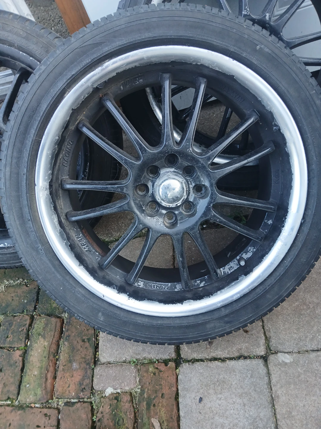 Set of 4 18x7.5J Wheels with 225/45R18 Tires - photo 2