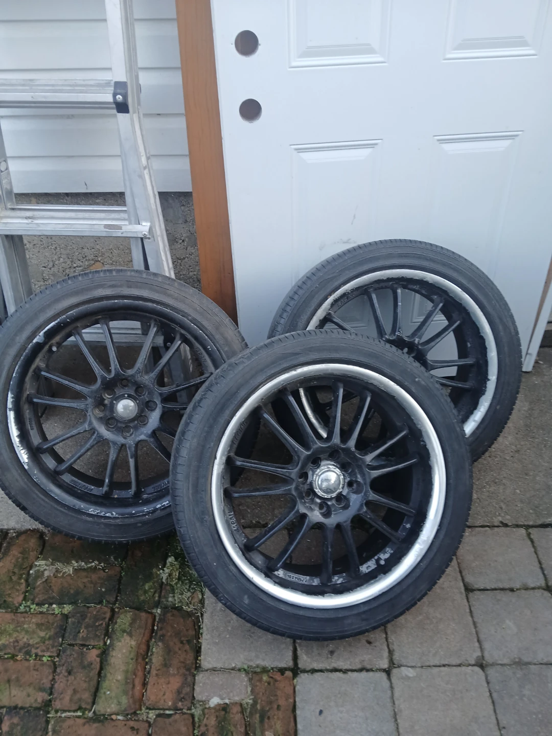 Set of 4 18x7.5J Wheels with 225/45R18 Tires - photo 5