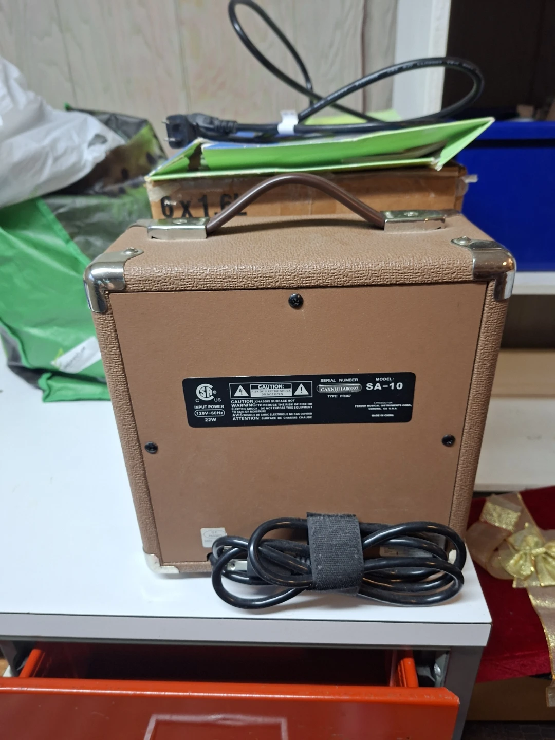 Fender SA-10 Acoustic Guitar Amplifier - photo 2