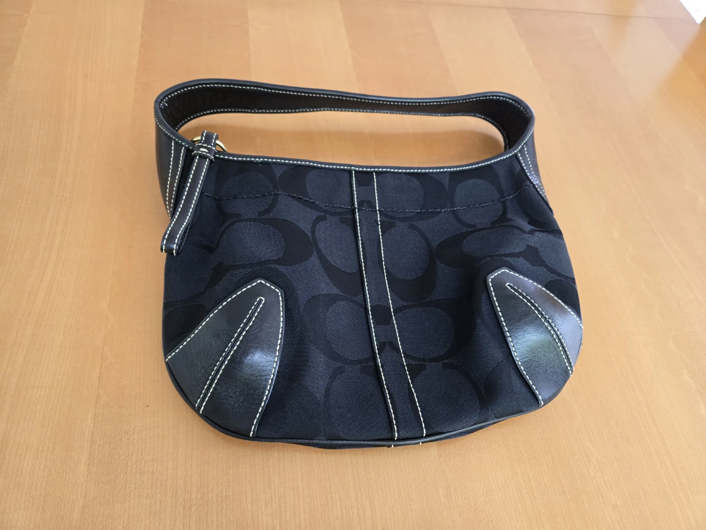 Coach Signature Hobo Purse