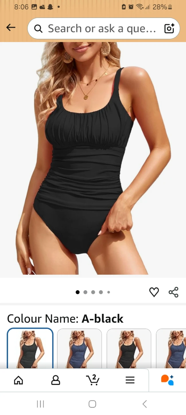 CUPSHE Women's Black Cutout One Piece Swimsuit - photo 5