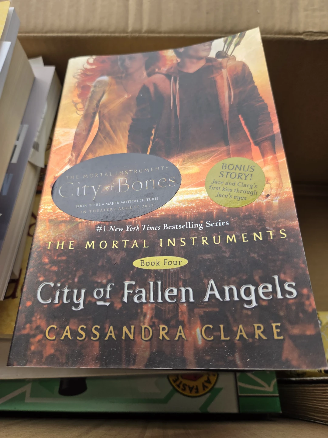 The Mortal Instruments series by Cassandra Clare