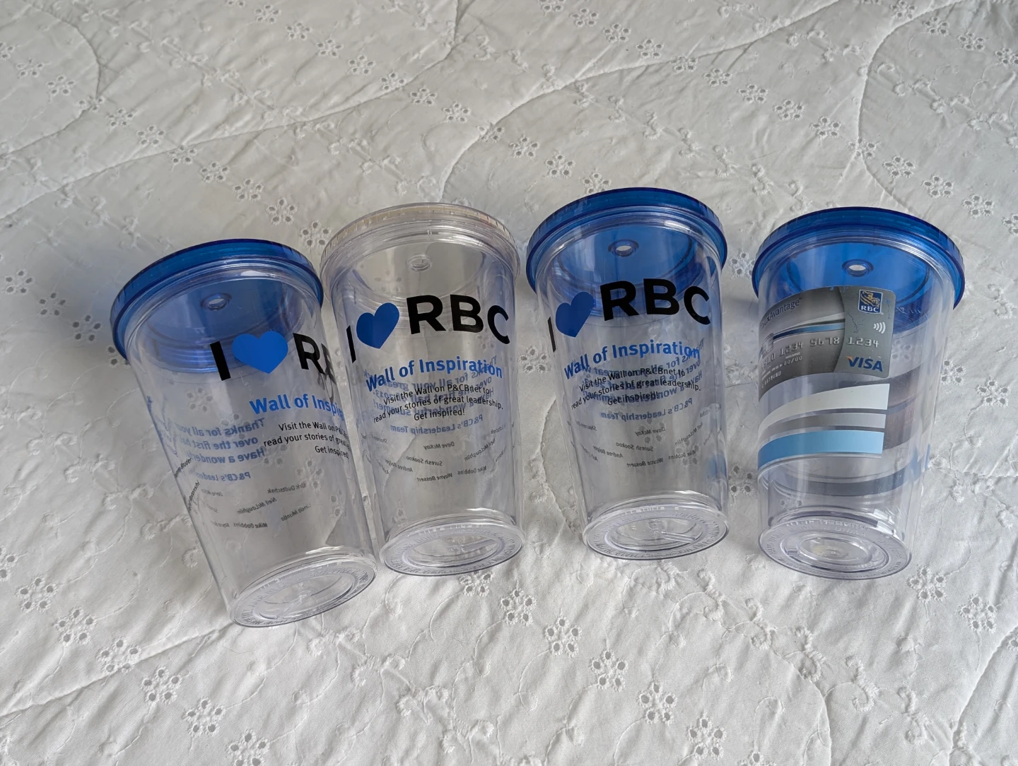 Free RBC Tumblers & Medieval Times Red Goblet - photo 2