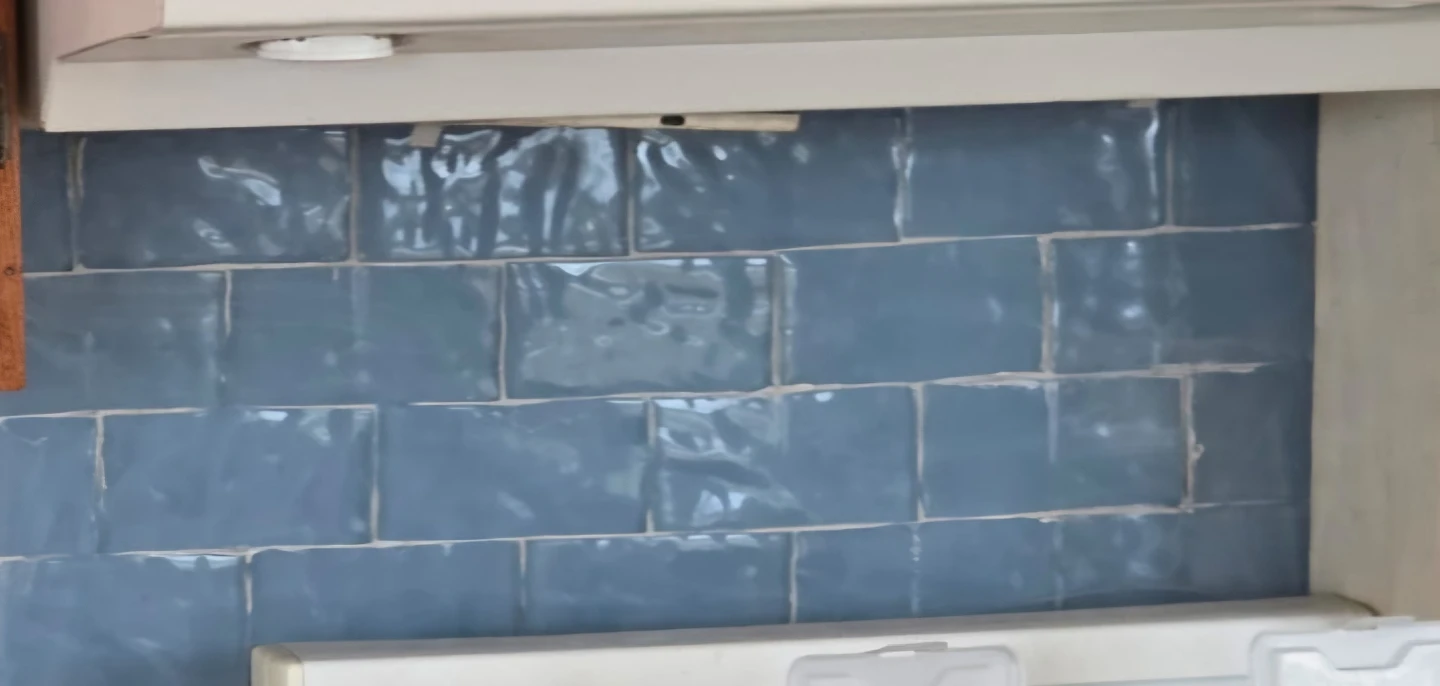 3"x6" Sky Blue Glass Tiles (68 pcs/box)