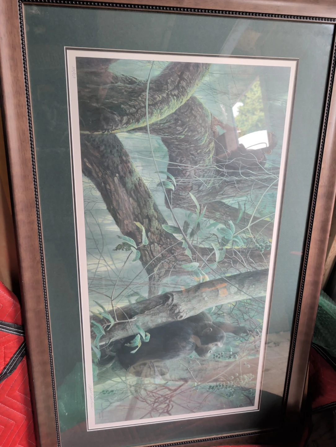 Mill Pond Press "At Mahale - Chimpanzees" Robert Bateman Print