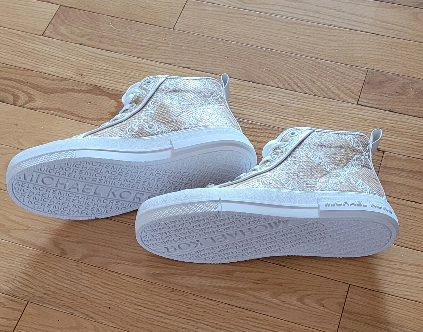 Michael Kors Evy High Top Sneakers - Size 9M - photo 2