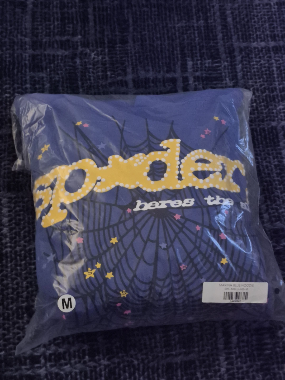 Spider 'Spider' Marina Blue Hoodie