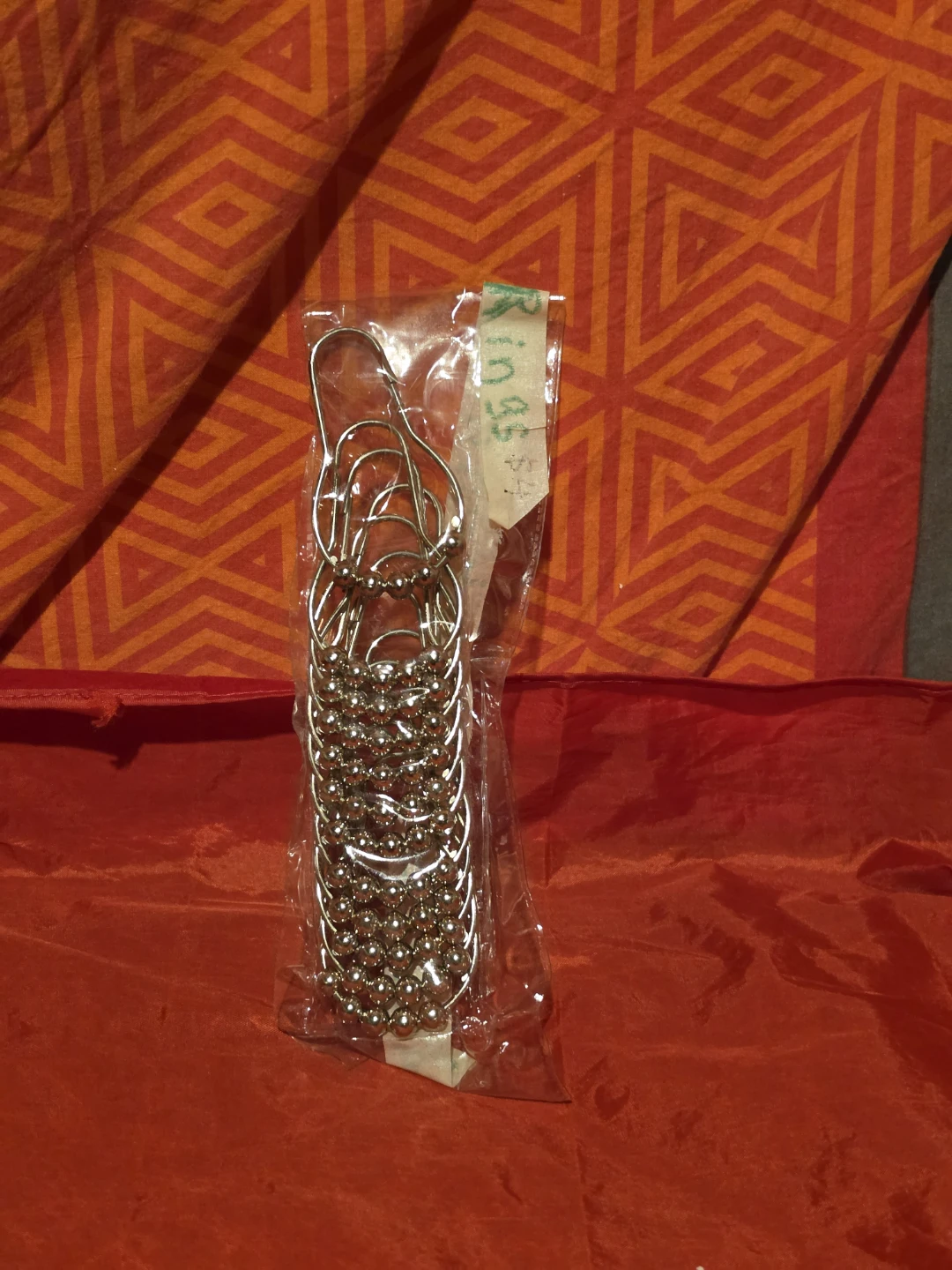 Shower Curtain Rings, Rust Proof Metal for Hangers - Set of 12 - photo 5