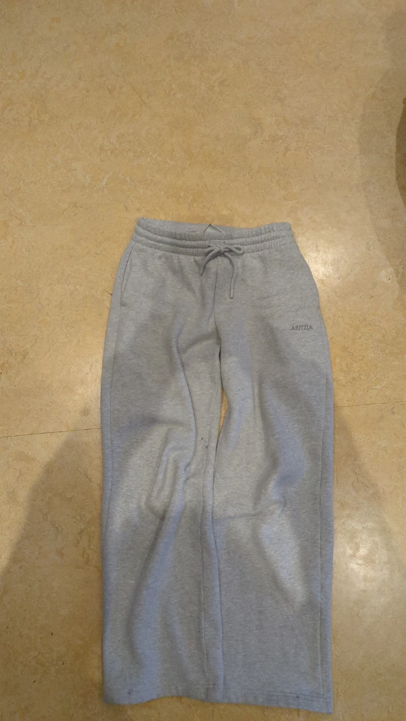 Aritzia Grey Sweatfleece Boyfriend Fit Sweatpants - photo 2