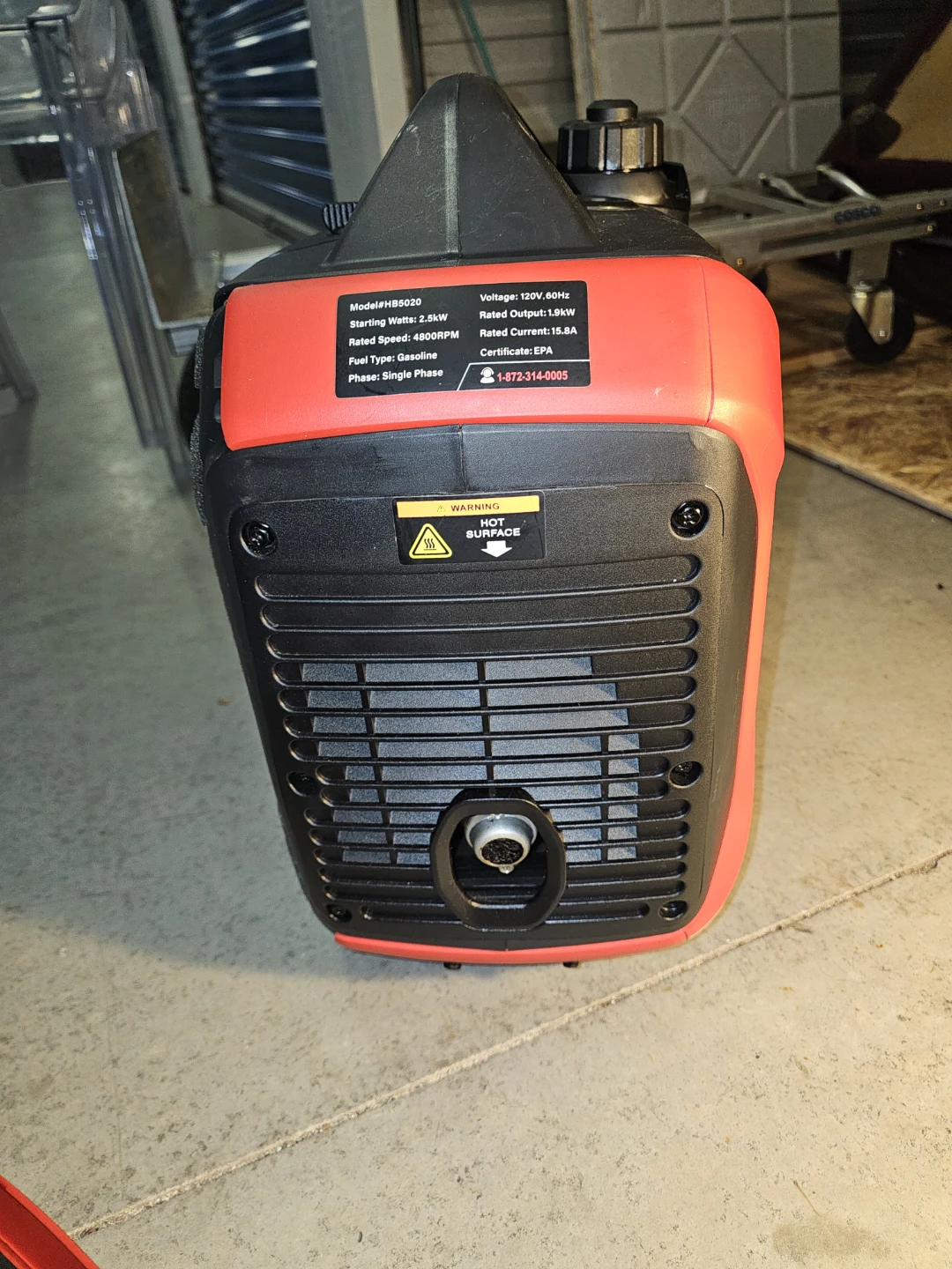 PowerSmart 2500W Portable Inverter Generator - photo 5
