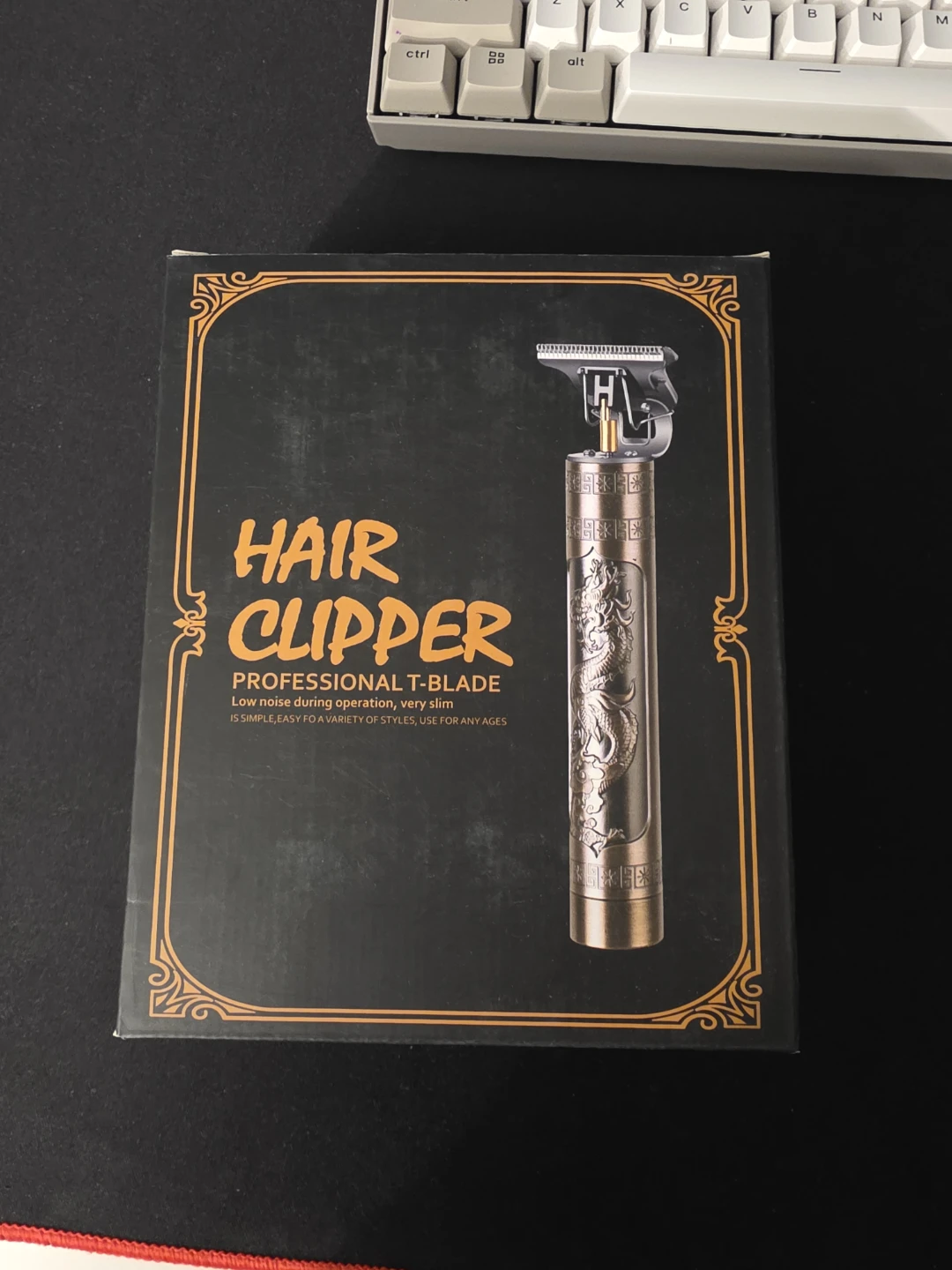 Professional Hair Clipper - T-Blade Design