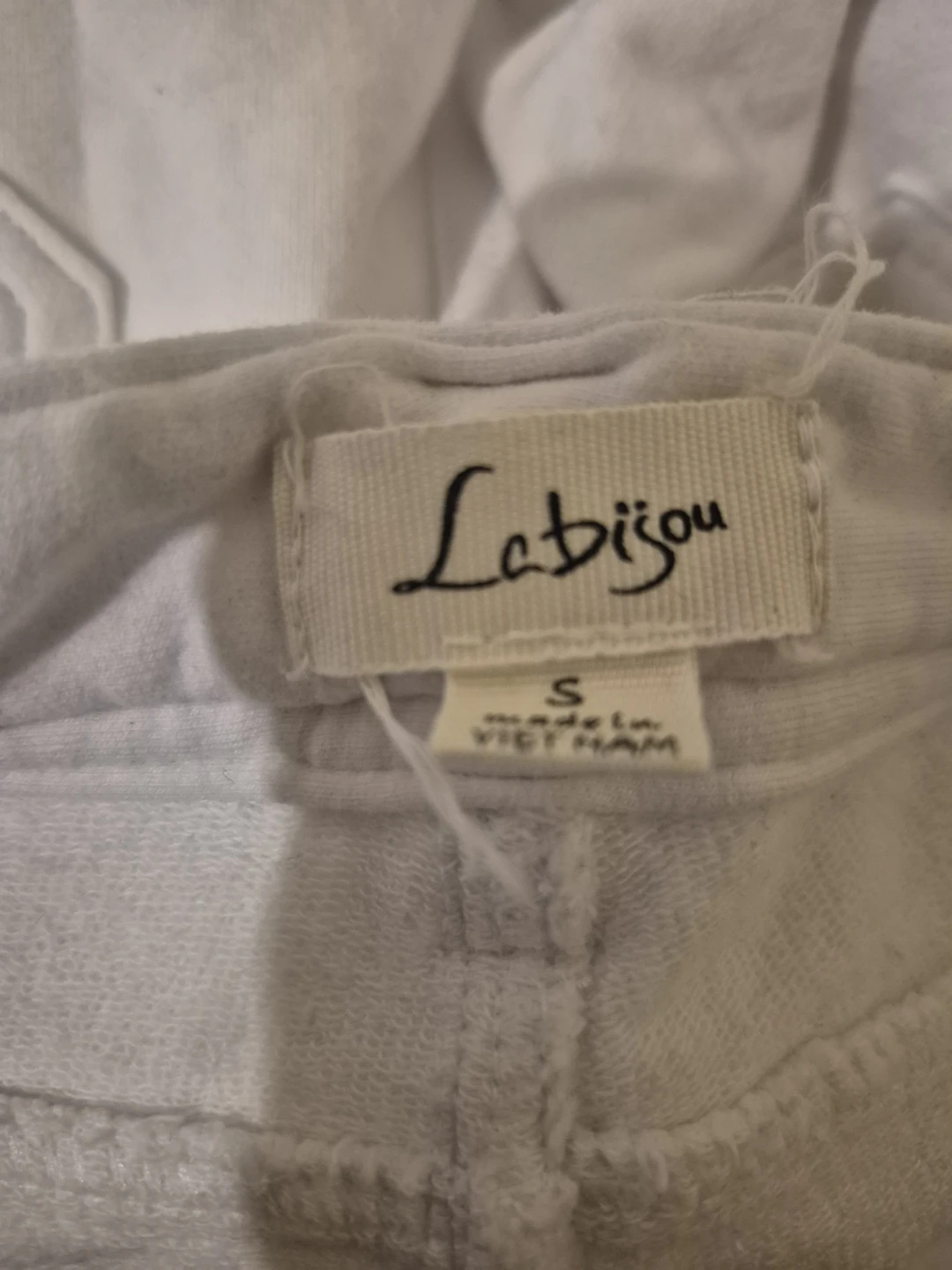 Labisou White Pants Size S - photo 3