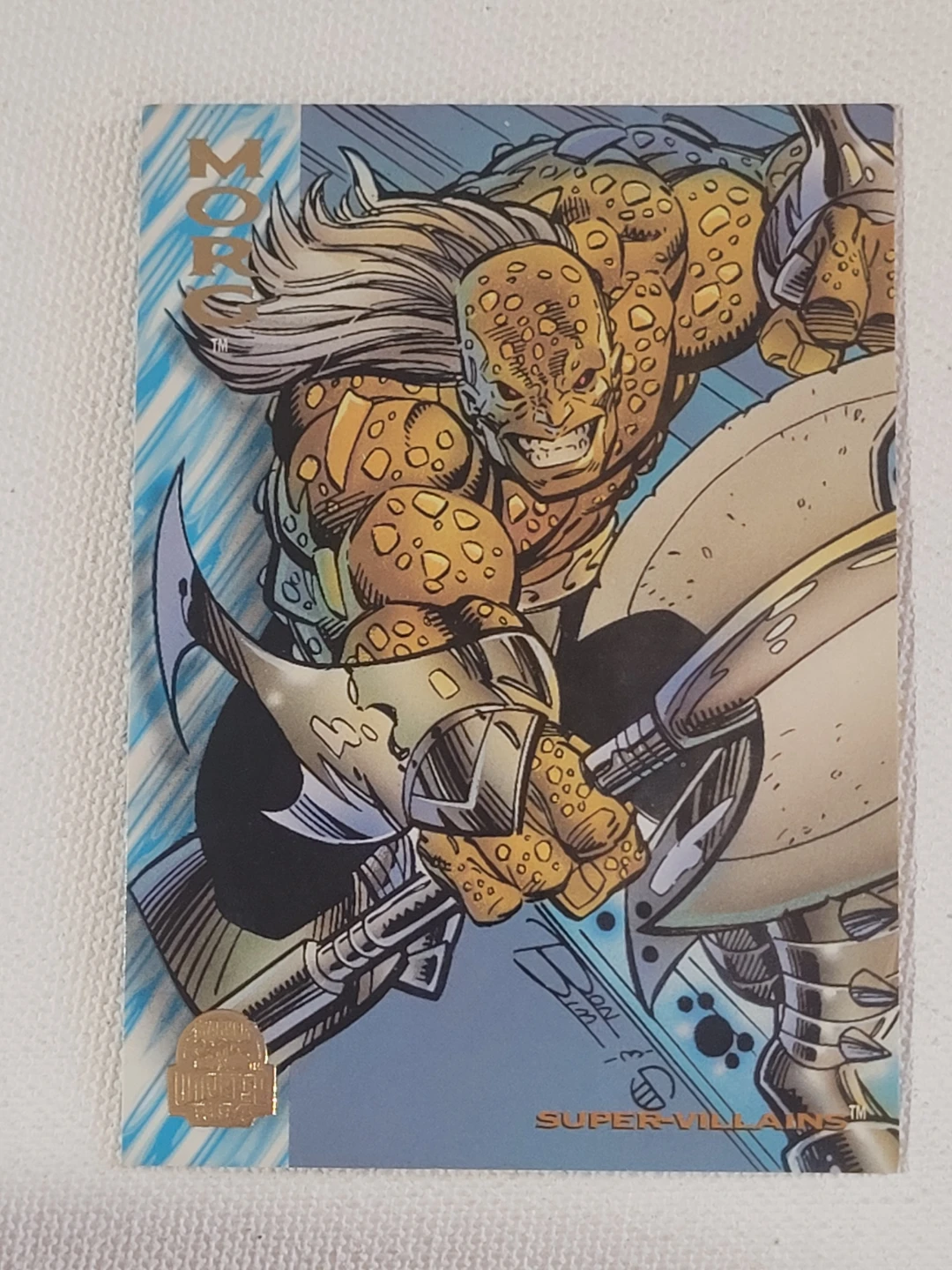 Marvel Cards Morg Super-Villains Trading Card 1994