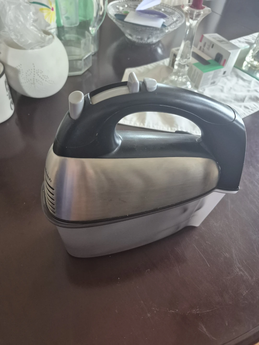 Hamilton Beach stainless steele Hand Mixer with Storage Case - photo 2