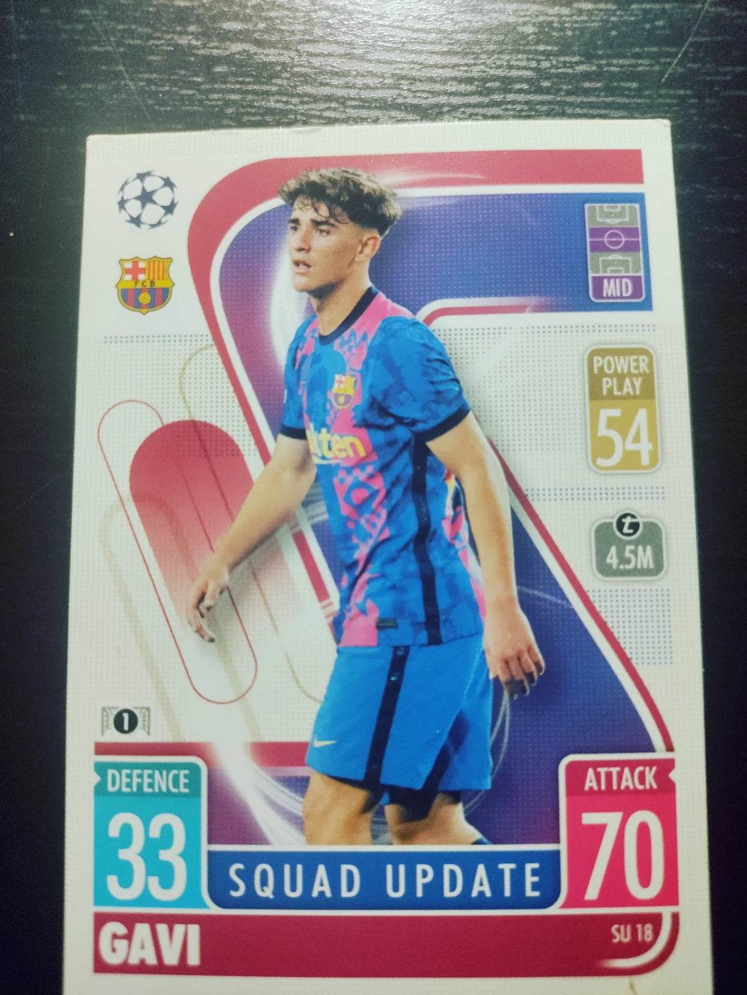 Topps Match Attax Gavi Trading Card 2021-2022