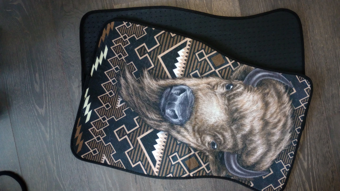 Buffalo themed car accessories - photo 2
