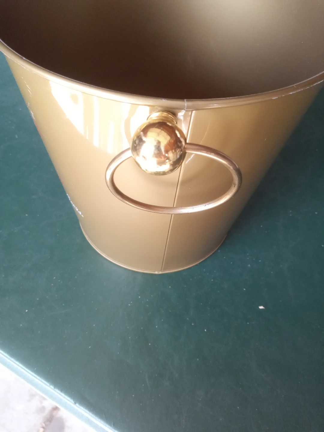Miller High Life Gold Metal Ice Bucket - photo 3