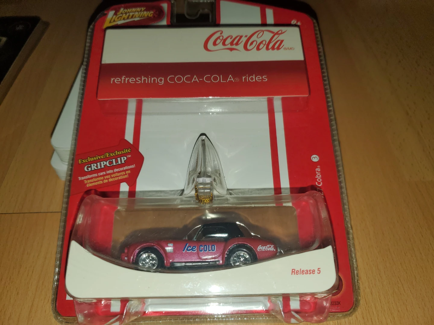 '66 Shelby Cobra Johnny Lightning Coca-Cola Car