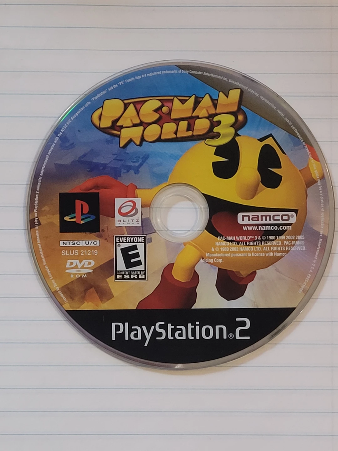 🌱PlayStation 2 Game - Pac-Man World 3