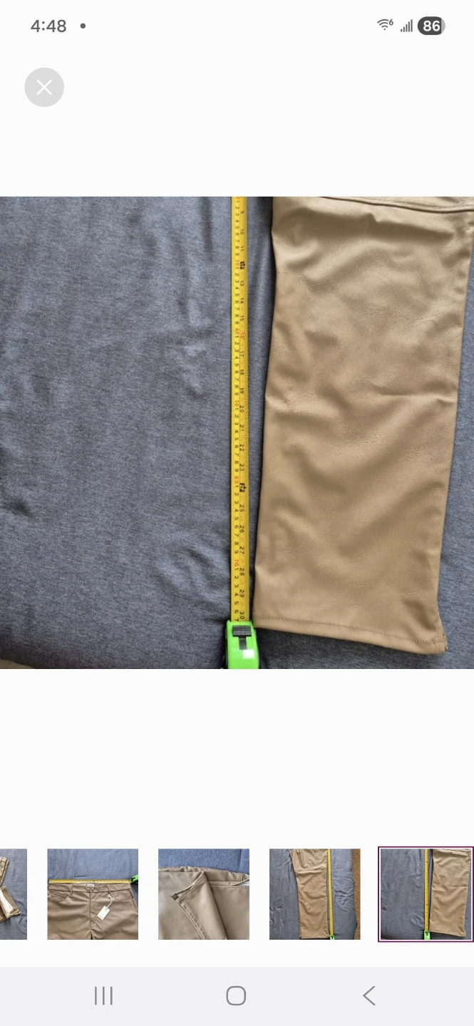 Good American Women's Vegan Leather Pants - photo 4