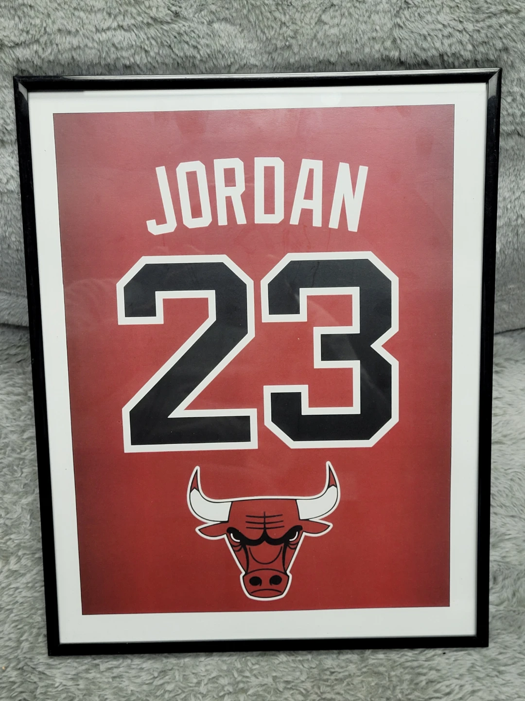 Michael Jordan Framed Print 23 Chicago Bulls