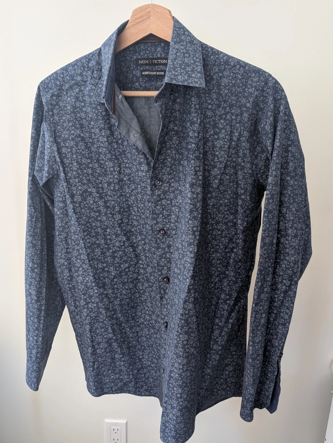 Non Fiction Men's Long Sleeve Button-Up Shirt