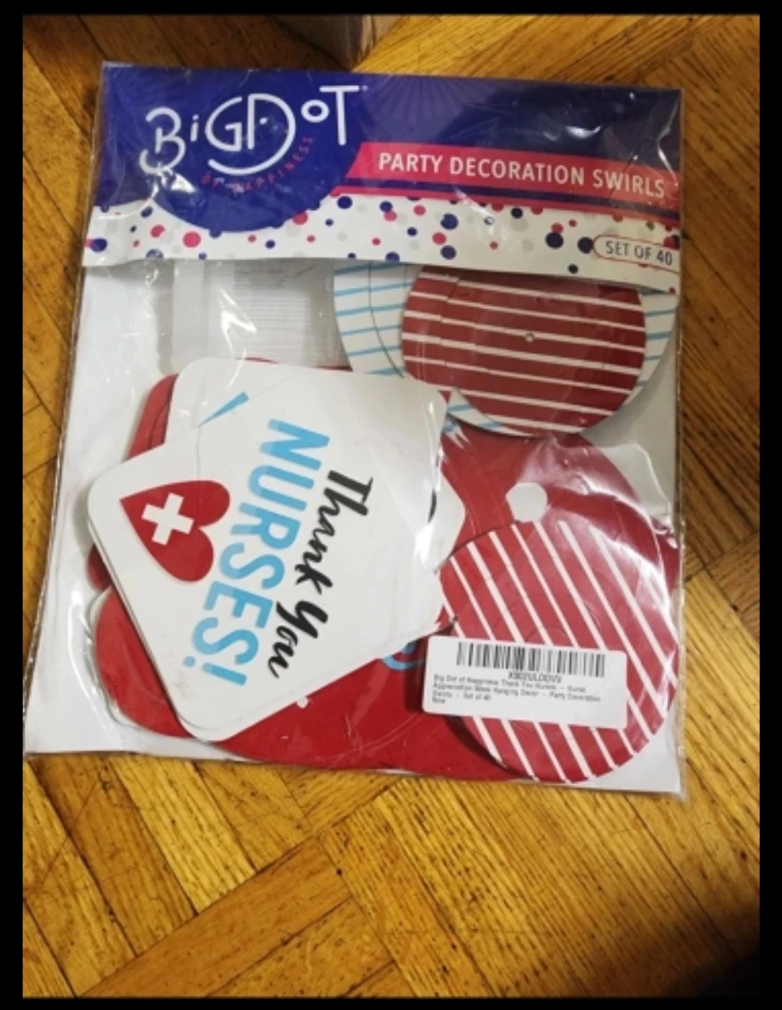 Big Dot Party Decoration Swirls - Set of 40