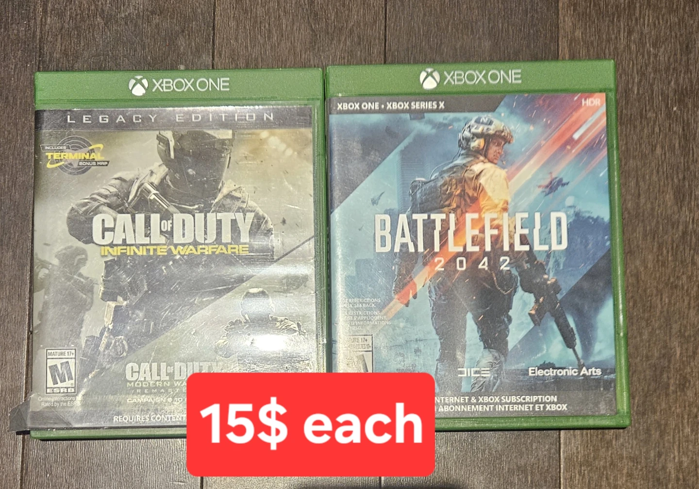 Xbox One Games - Call of Duty, Battlefield, GTA V, NHL, etc. - photo 2