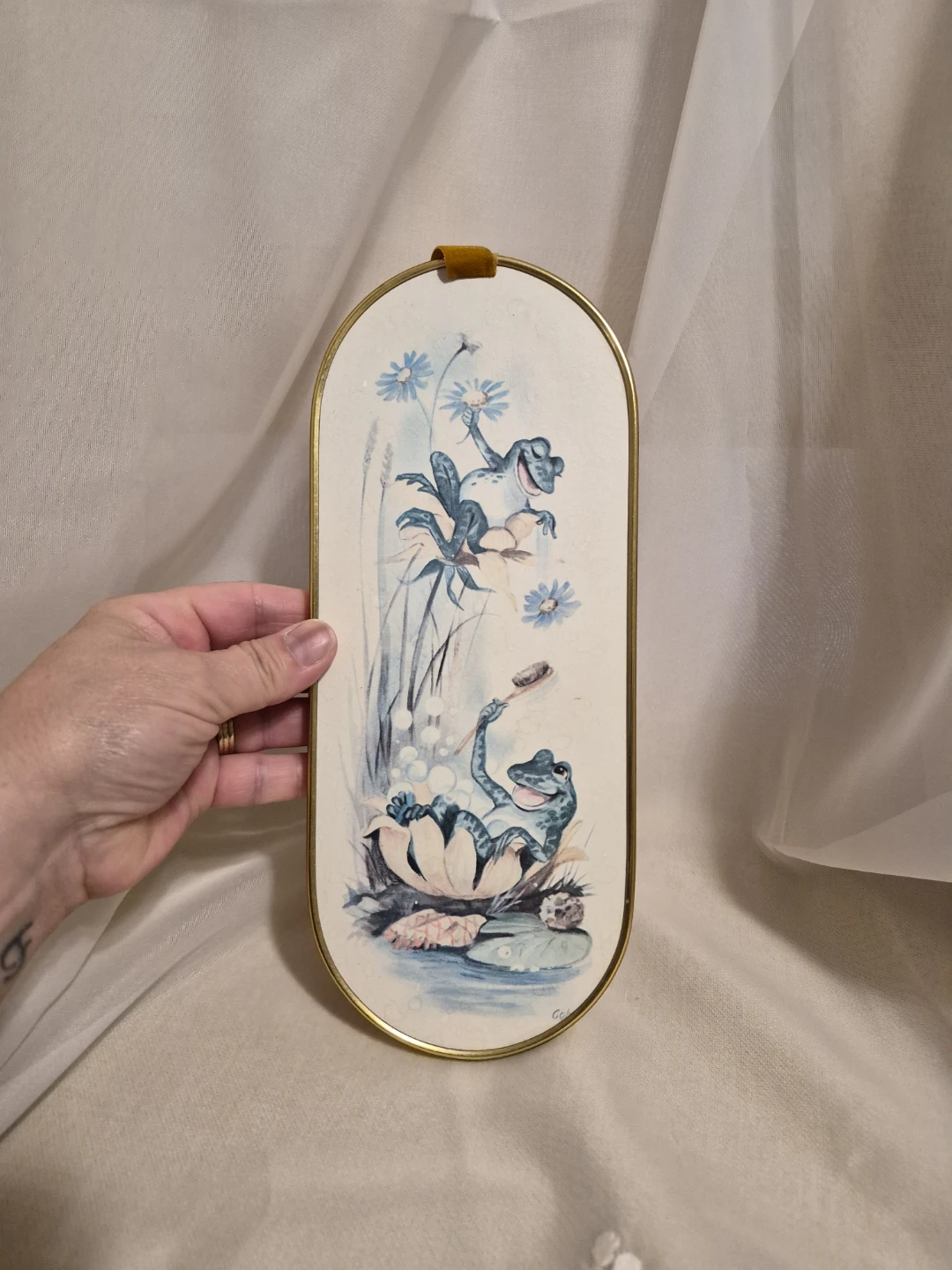 So Cute Vintage Wall Hanging Bathroom Decor - photo 3