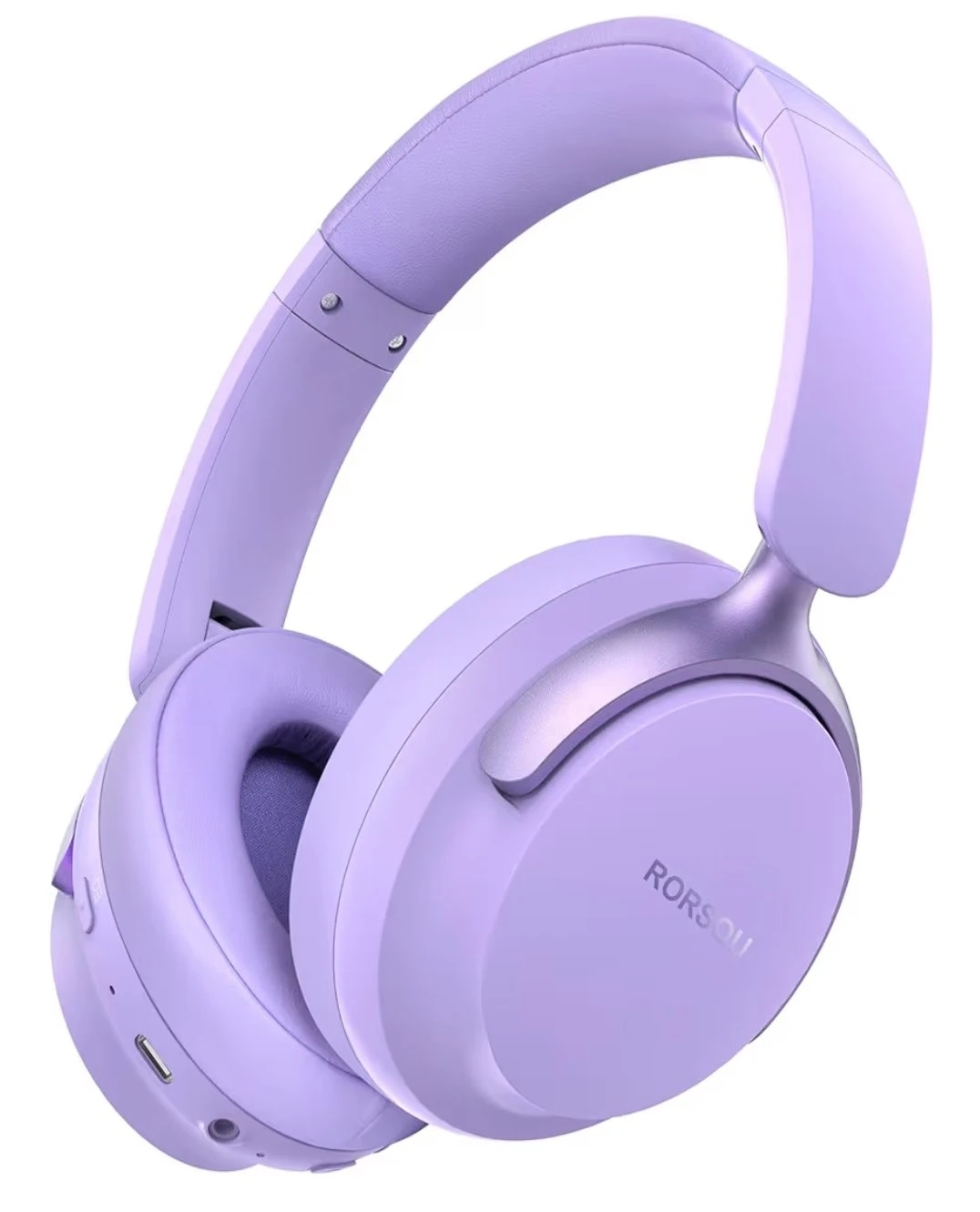 New. Rorsou Wireless Headphones - Lavender