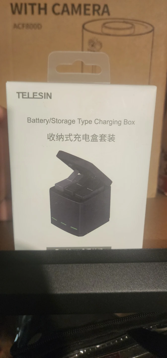 TELESIN Battery/Storage Type Charging Box for ACF800D