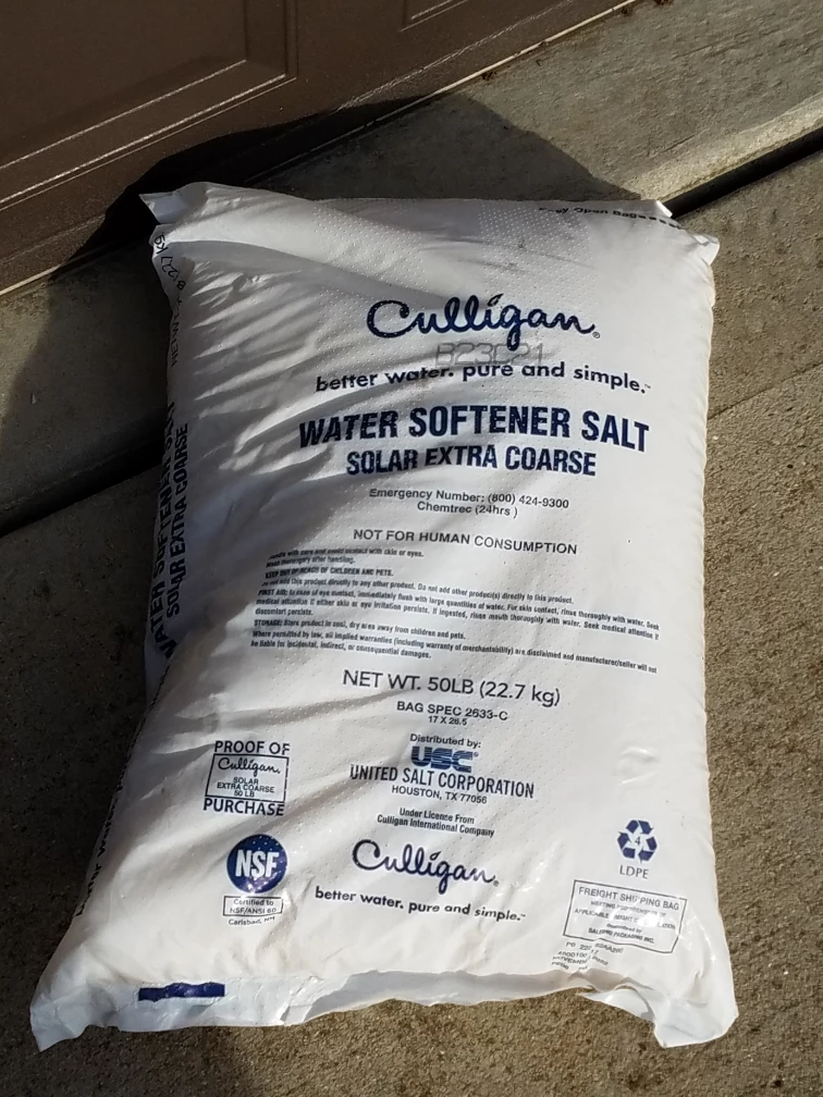 Culligan Water Softener Salt - Solar Extra Coarse - 50lb Bag - photo 2