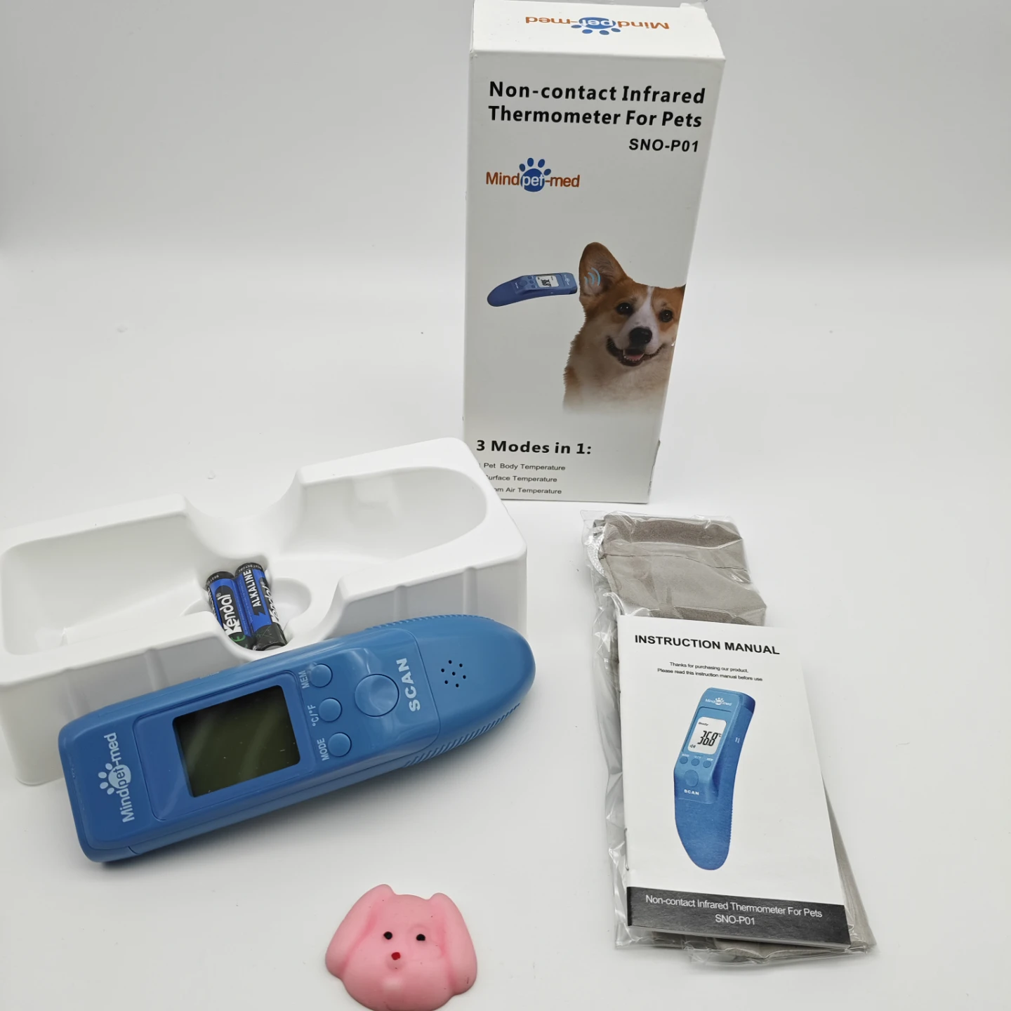 MindPet-med Non-contact Infrared Thermometer For Pets SNO-P01
