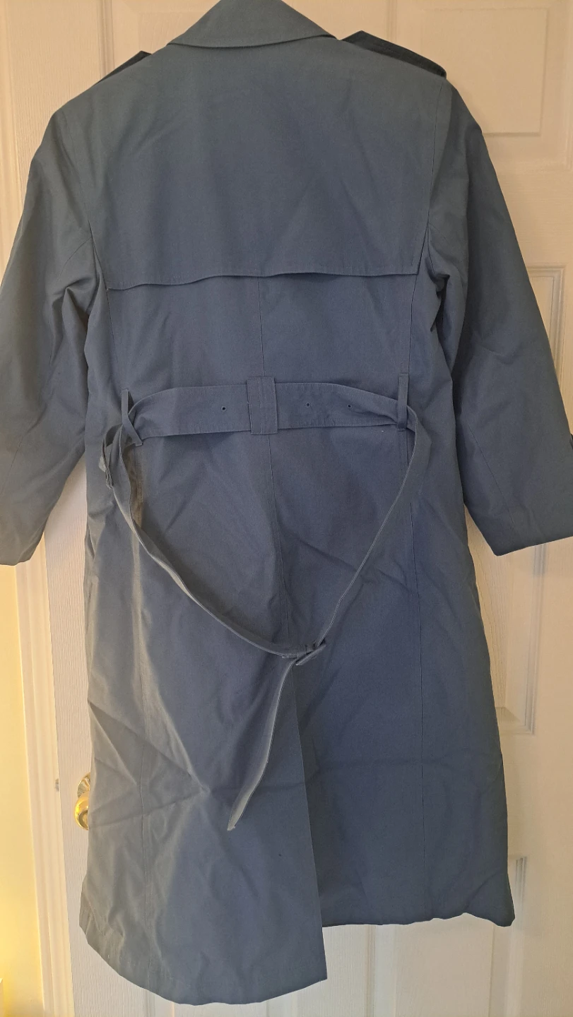 Misty Harbor Women's Blue Trench Coat Size 6 Regular - photo 2