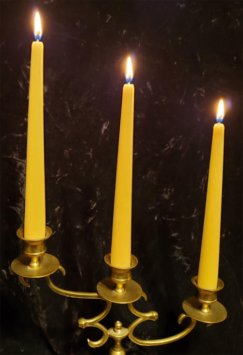 Beeswax Taper Candles - photo 2