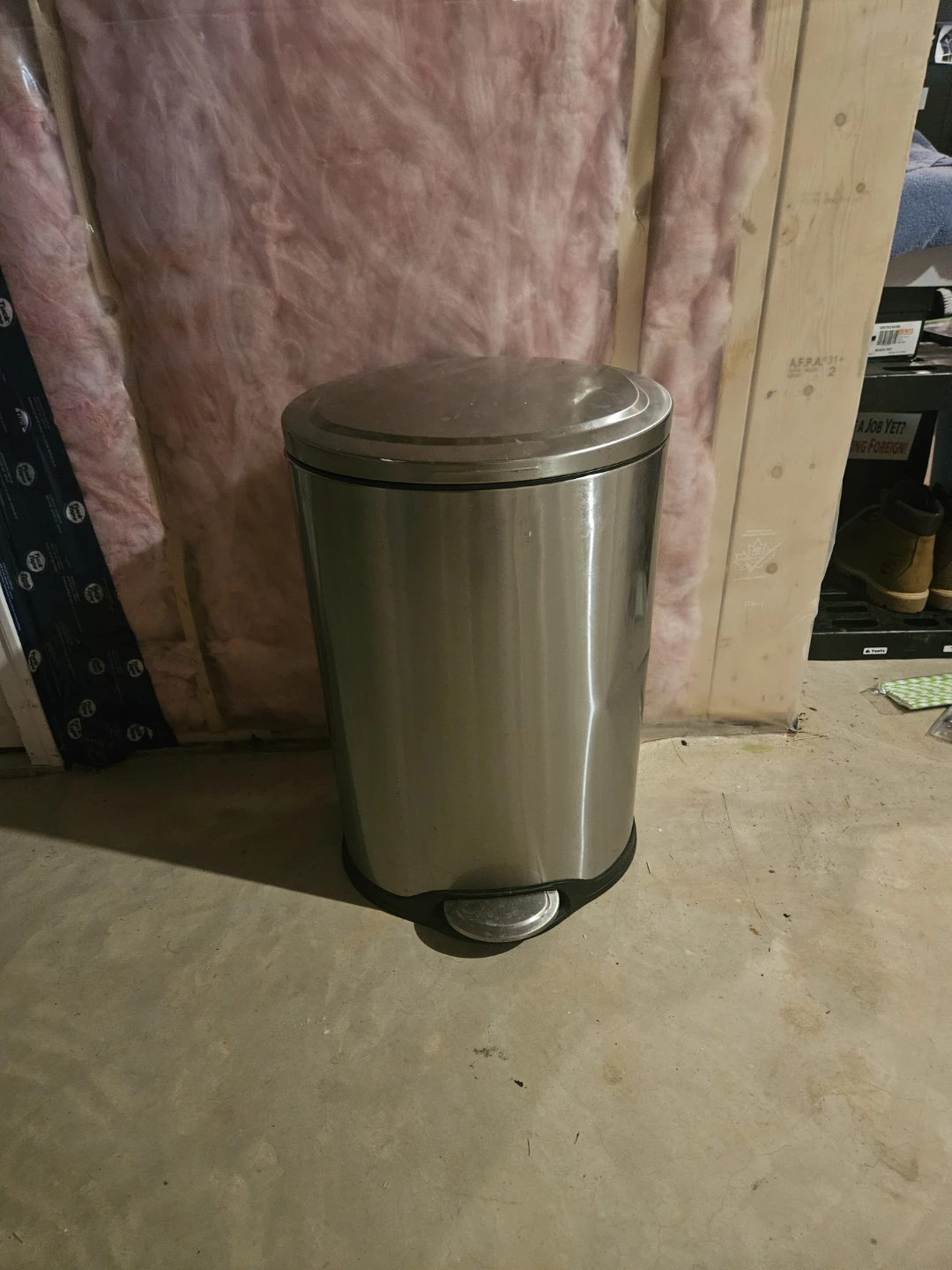 Stainless Steel Step Trash Can