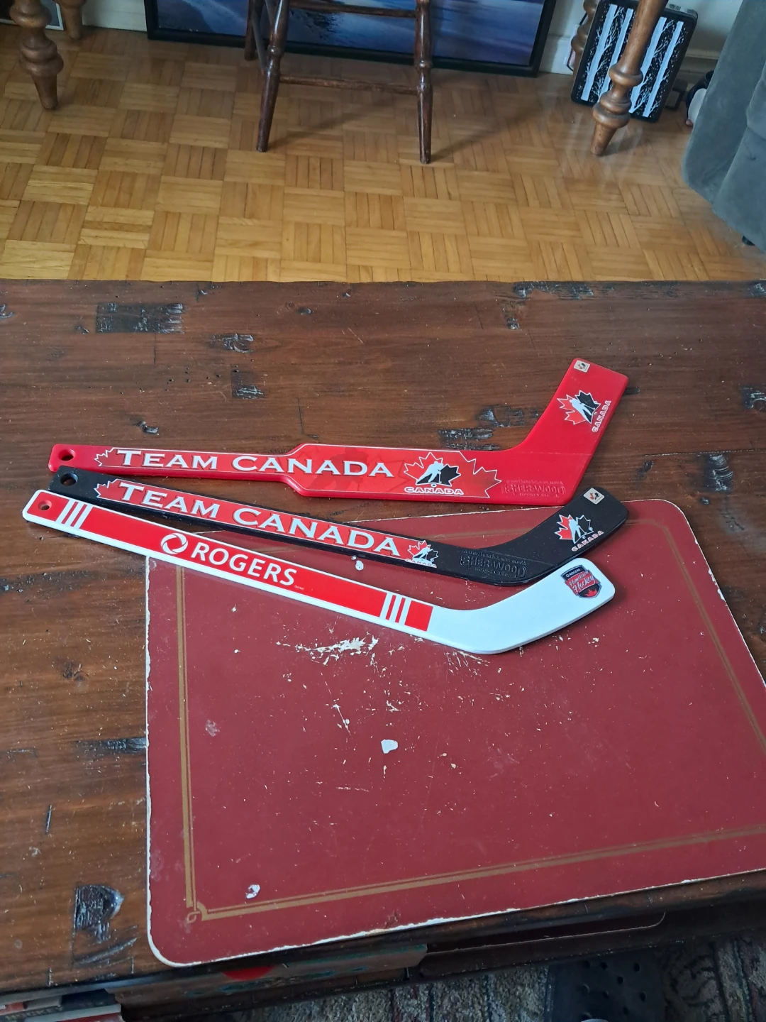 Team Canada Mini Hockey Sticks