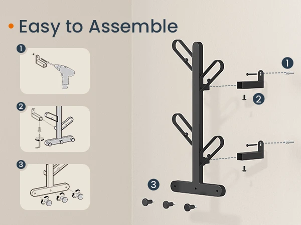 SONGMICSHOME Black Coat Rack - photo 3